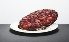 Apple and Pomegranate Tart Tartin