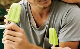 Avocado-Lime Ice Pops