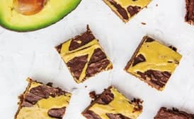 Avocado Peanut Butter Brownies
