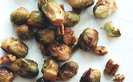 Baby Brussels Sprouts with Buttered Pecans