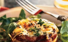 Bacon-Wrapped Eggs with Polenta