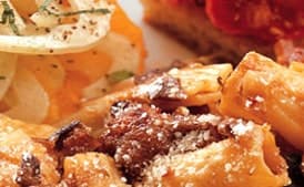 Baked Rigatoni with Sausage and Mushrooms