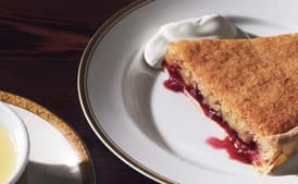Bakewell Tart with Raspberry Preserves