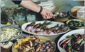 Balsamic-Marinated Radicchio with Fresh Ricotta