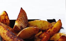 Balsamic Roasted Potato Wedges