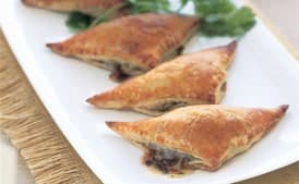 Banana-Black Bean Empañadas