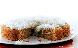 Banana Cake with Coconut Frosting