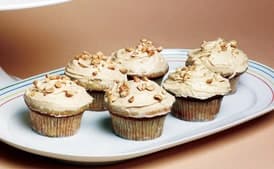 Banana Cupcakes with Peanut Butter Frosting