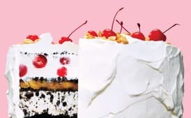 Banana Split Ice Cream Cake