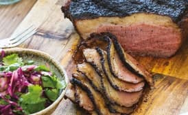 Barbecue Brisket with Pickled Fennel