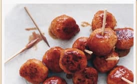Barbecue Chicken Meatballs