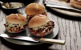 Barbecue Pulled-Turkey Sandwiches