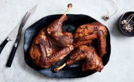 Barbecue Spice-Brined Grilled Turkey