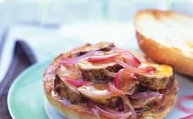 Barbecued Pork Sandwiches with Pickled Red Onion