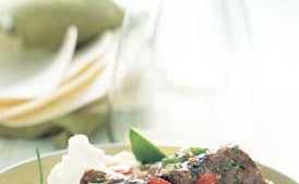 Beef Short Ribs in Chipotle and Green Chili Sauce