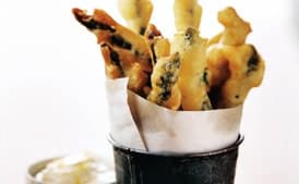 Beer-Battered Asparagus