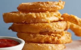 Beer-Battered Onion Rings