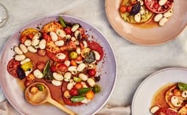 Big Beans and Tomato Vinaigrette