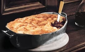 Bison and Red Wine Shepherd's Pie