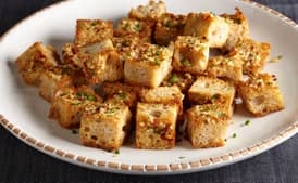 Bite-Size Garlic Bread with Fresh Herbs