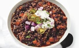 Black Bean Chili with Butternut Squash