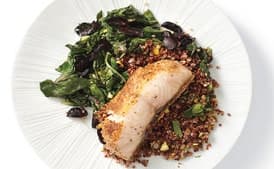 Black Cod with Swiss Chard, Olives, and Lemon