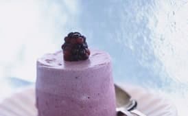 Blackberry Semifreddi with Walnut Meringue