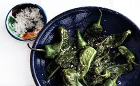 Blistered Padrón Peppers