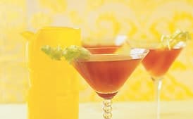 Bloody Mary Martinis