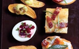 Blue Cheese-Bacon Focaccia