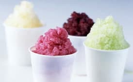 Blueberry Ginger Granita