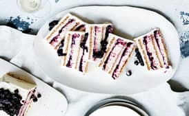Blueberry-Lemon Icebox Cake
