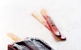 Blueberry-Lime Ice Pops