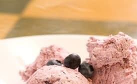 Blues-Busting Blueberry Ice Cream