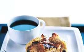 Bluewater Bread Pudding with Caramel Sauce