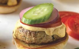 Bombay Sliders with Garlic Curry Sauce