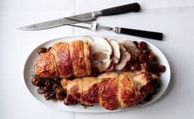 Boudin Blanc–Stuffed Turkey Breasts with Chestnuts