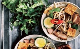 Braised Spiced Pork with Cao Lau Noodles