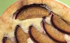 Brandied Plum Clafoutis