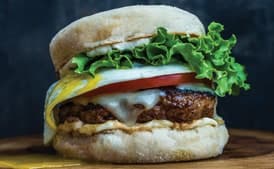 Breakfast Sandwiches with Chile-Fennel Sausage Patties