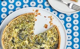 Broccoli and Cheese Quiche