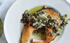 Broiled Salmon Steaks