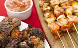 Brother David's Grilled Chicken & Ribs