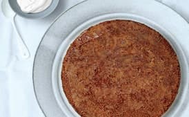 Brown Butter-Polenta Cake with Maple Caramel