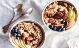 Brown Butter Steel-Cut Oatmeal