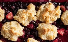 Brown Sugar Berry Cobbler