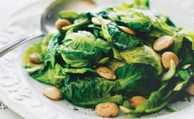 Brussel Leaf and Baby Spinach Sauté