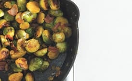 Brussels Sprouts with Bacon and Raisins
