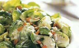 Brussels Sprouts with Marjoram and Pine Nuts