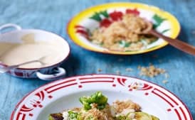 Brussels Sprouts with Panko